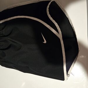 Nike Black and White Shorts Girls XS